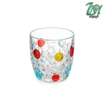 نیم لیوان کریستالین زینتی وارداتی کد Kit-230